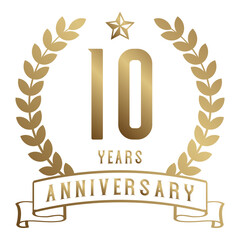 10 years anniversary celebration

