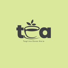 logo simple cup of tea