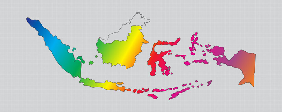 Map of Indonesia