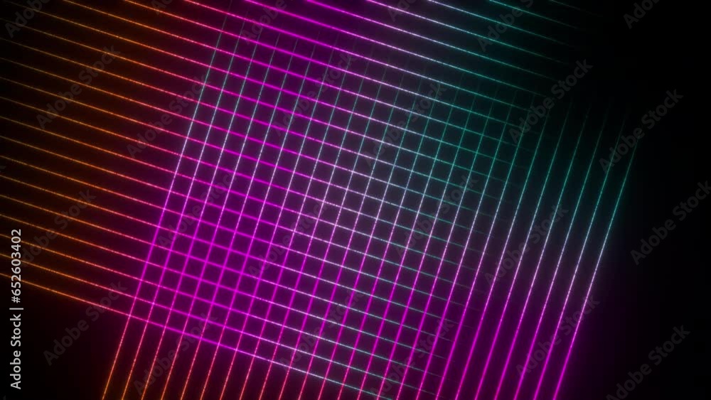 Poster abstract colorful grid. computer generated 3d render
