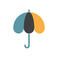 Umbrella logo vector icon