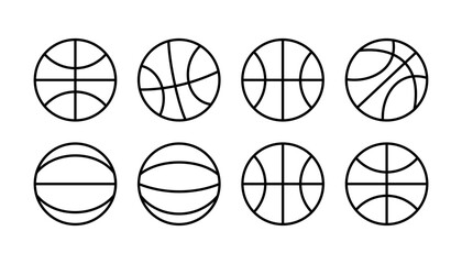 Fototapeta premium Basketball icon vector. basketball logo vector icon