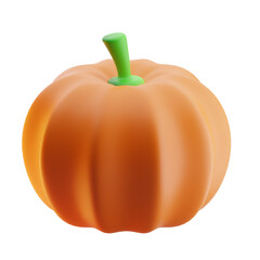 pumpkin fruit 3d illustration
