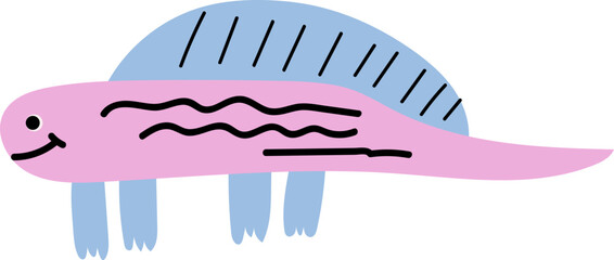 Kidcore Hand drawn cute dinosaurs illustration