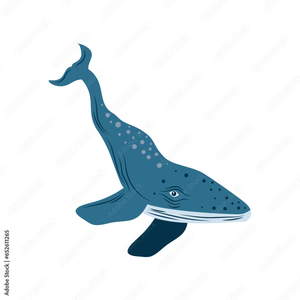 Poster humpback sealife icon