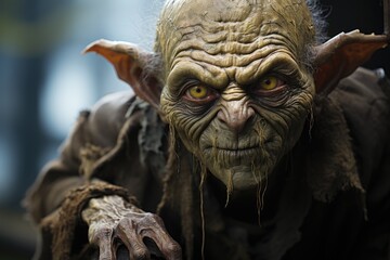 A Shiver Down Your Spine: Exploring the World of a Creepy Goblin
