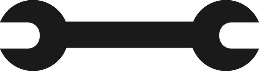 공구 렌치 벡터 실루엣 일러스트