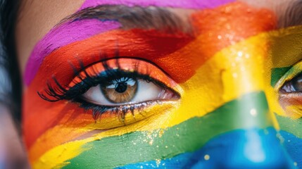 LGBT themed make-up