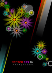 Eps 10 vector color  background for designers