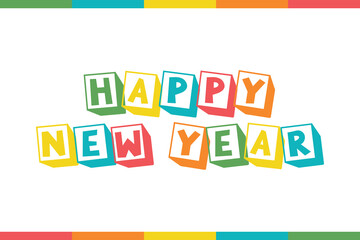 Vector happy new year 2024 design colorful premium vector design for poster banner greeting and new year