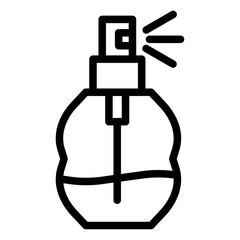 Vector Design Perfume Icon Style