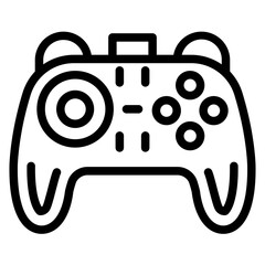 Vector Design Game Controller Icon Style