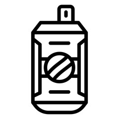 Vector Design Cola Can Icon Style