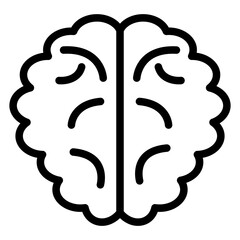 Vector Design Brain Icon Style