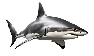 Fototapeta premium Shark on transparent background