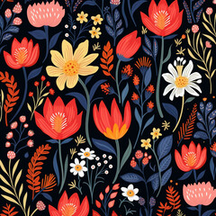 Elegant Floral Pattern Design