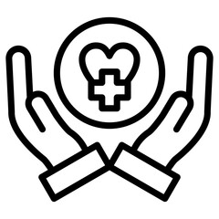 Vector Design Medical Assistance Icon Style