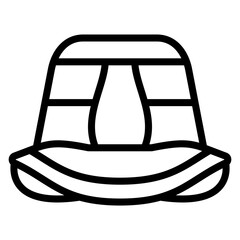 Vector Design Hat Icon Style
