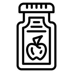 Vector Design Jam Icon Style