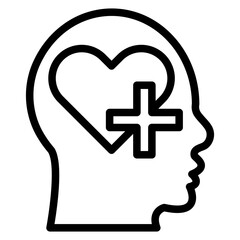 Vector Design Brain Health Icon Style