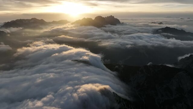 Beautiful view on mountain, Razor, Kranjska gora, Julian Alps, Slovenia 