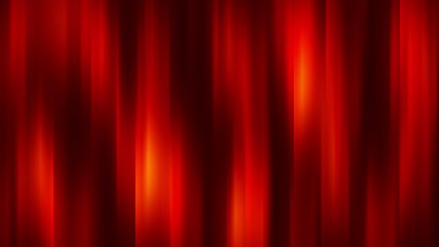 Red gradient background. Animated blurred abstract curtains. Looped motion graphics.