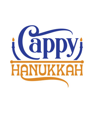 cappy Hanukkah svg