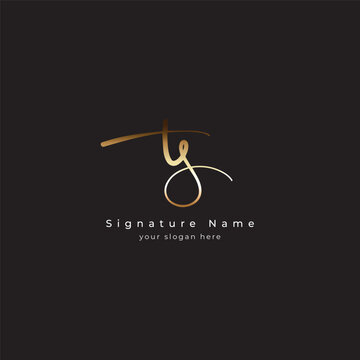 ts signature logo or letter monogram