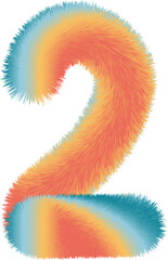 Letter illustration. Hand drawn picture