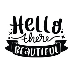 Couple in love lettering quotes. Hand Drawn Lettering for Valentine's Day Vector Card