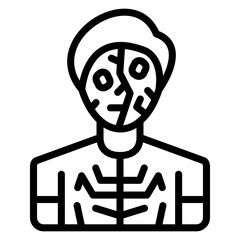 Humanoid Icon Style