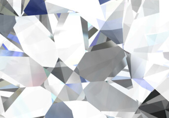 Realistic diamond texture close up,  (high resolution 3D image)