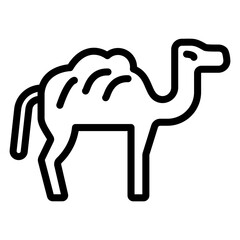 Camel Icon Style