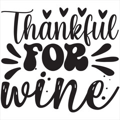 Thankful for wine