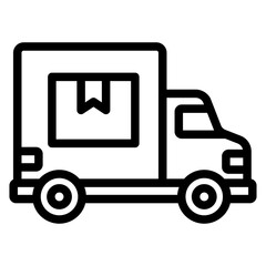 Delivery Service Icon Style