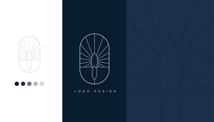 The logo design is unique, modern, minimalist, symbolic.