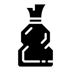 trash can, garbage can, rubbish bin icon