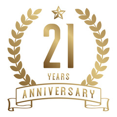 21 years anniversary celebration

