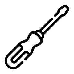 screwdriver Line Icon