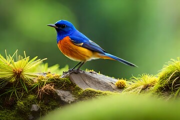 lilac breasted roller on a branch