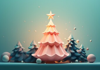 Christmas Background Landing Page