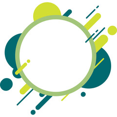 Abstract Circle Frame