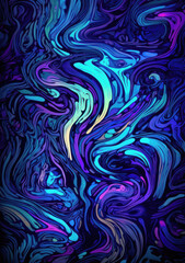 Vibrant background of fluid colors