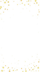 Magic stars vector overlay.  Gold stars scattered