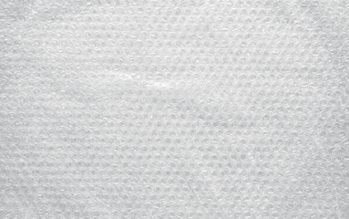 white plastic bubble wrap texture background