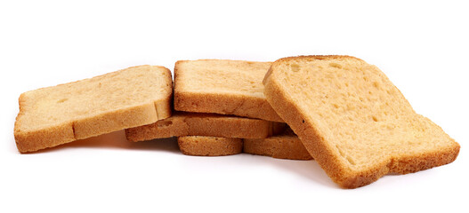 Brown Bread on white background, new angles