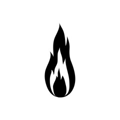 Fire icon vector set. Flame illustration sign collection. Burn symbol. Hot logo.