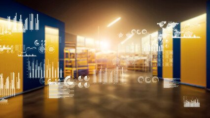 Distribution warehouse and statistical data