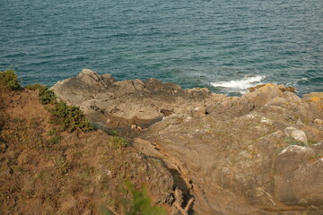 Sentier des Douaniers au départ de Saint-Quay-Portrieux - Bretagne - France