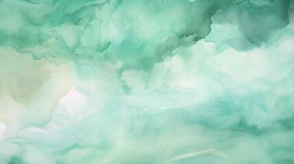 soft and dreamy Mint Green watercolor background
